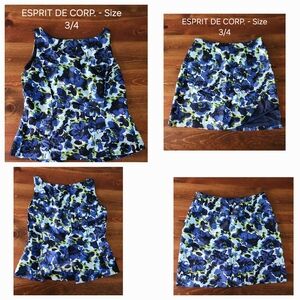 ESPRIT Blue Floral 2-piece